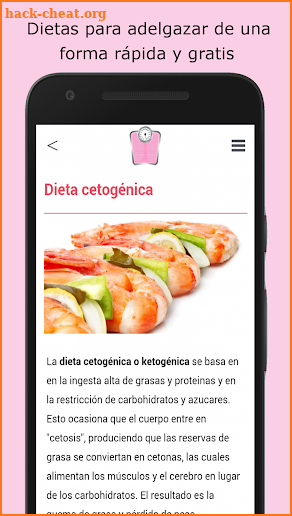 Dietas más buscadas para adelgazar screenshot