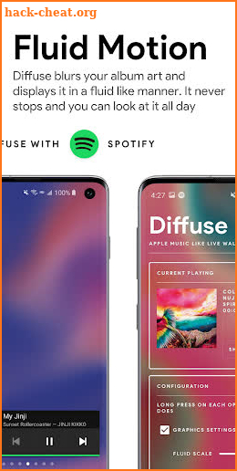 Diffuse - Apple Music Live Wallpaper 📀 screenshot