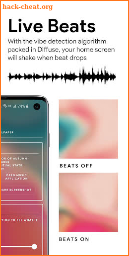 Diffuse [Free] - Apple Music Live Wallpaper 💿 screenshot
