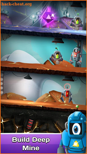 Dig & Fly: Puzzle Space Colony Clicker screenshot