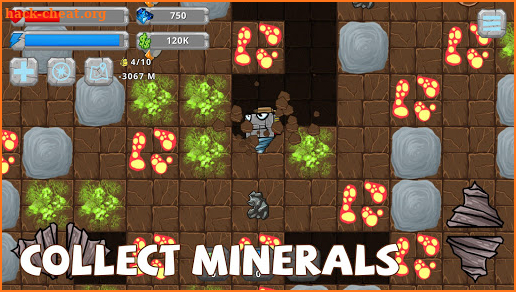 Digger Machine: dig and find minerals screenshot