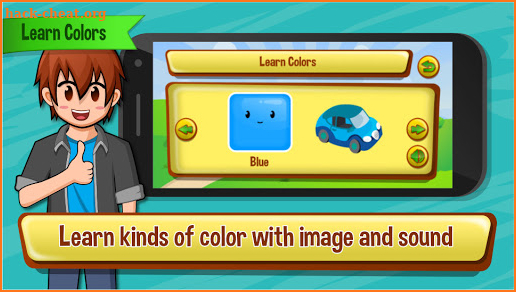 Diggie Learn Colors for Kids screenshot