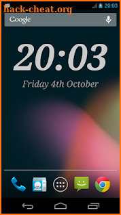 DIGI Clock Widget screenshot