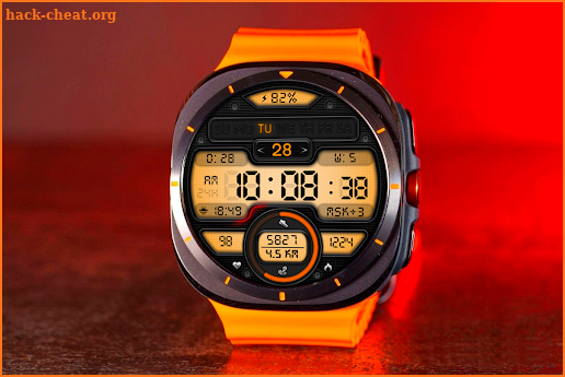 DIGI SARTAMAN WS105 Watch face screenshot