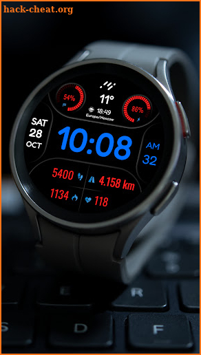 DIGI Sport SACO 07 Watch face screenshot