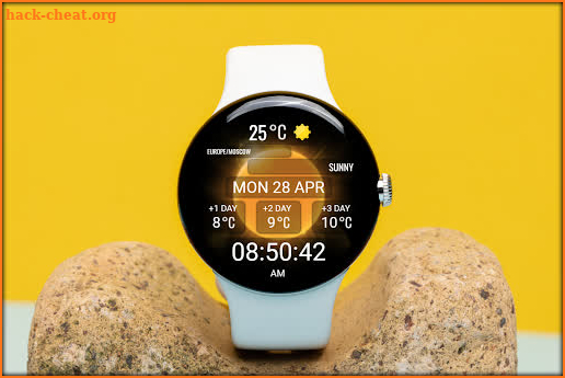 DIGI WEATHARN CTS25 Watch face screenshot