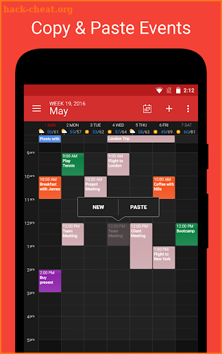 DigiCal Calendar Agenda screenshot