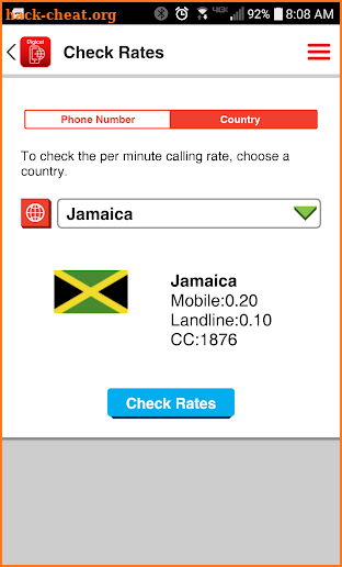 Digicel Call International screenshot