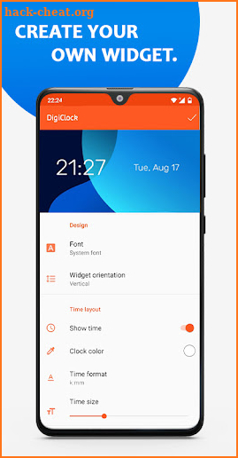 DigiClock: Customize Aesthetic Clock Widget screenshot