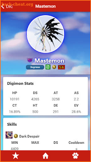 DigiDex - Digimon Masters Online Guide screenshot
