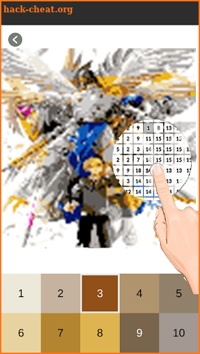 Digimon Pixel Art screenshot