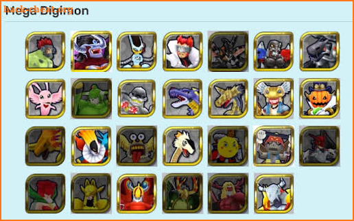 Digimon ReA Dex screenshot