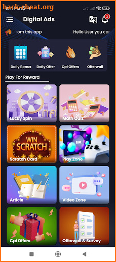 Digital Ads || Reward App screenshot