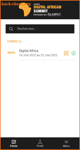 Digital African Summit screenshot