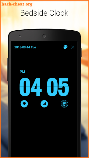 Digital Alarm Clock - Bedside Clock, Stopwatch screenshot