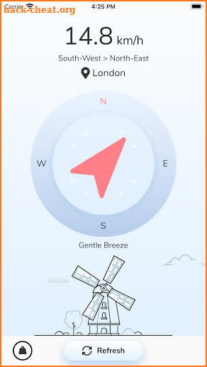 Digital Anemometer screenshot