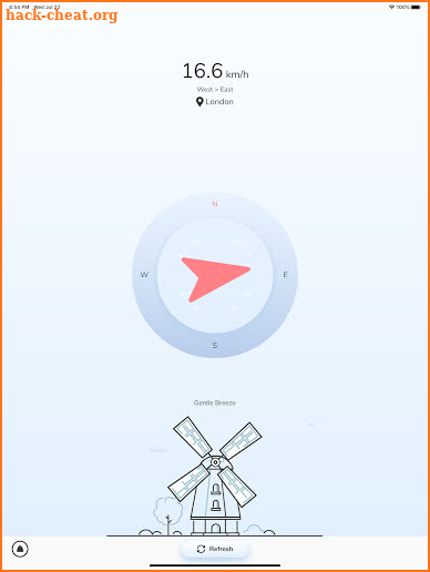 Digital Anemometer screenshot