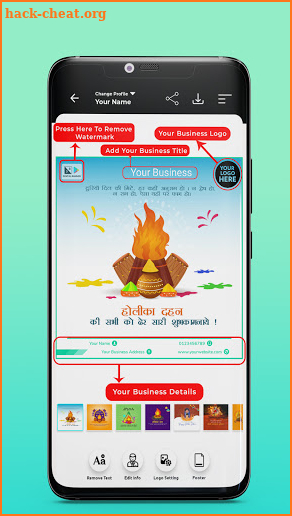 Digital Banner: Festival & Business Poster, Videos screenshot