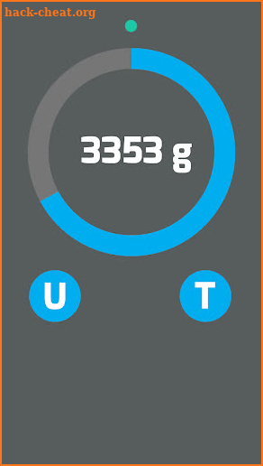 Digital bluetooth Scale S5000 connection test app screenshot