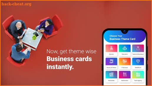 Digital Business Card-Design & Organize in Minutes screenshot