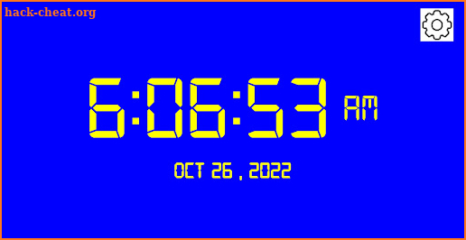 Digital Clock Pro: Night Clock screenshot