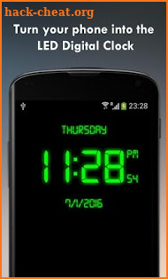 Digital Clock - Screen Watch screenshot