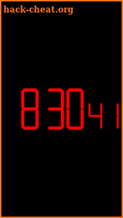 Digital Clock Seconds screenshot