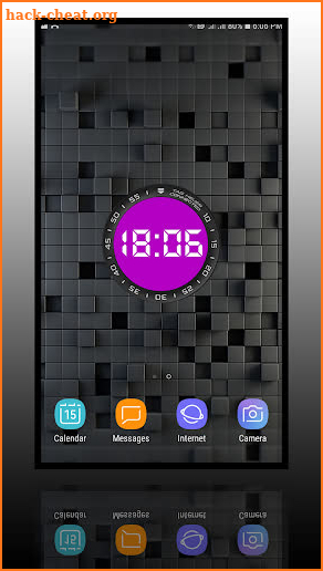 Digital clock widget & 3D live wallpapers 4k screenshot
