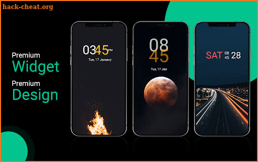 Digital Clock Widget Premium screenshot