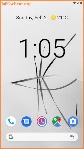 Digital Clock with Time Announcer screenshot
