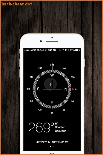 Digital Compass - GPS Navigation Free screenshot