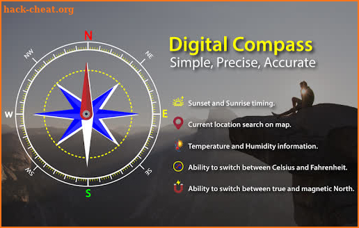 Digital Compass GPS : Route Finder 2020 screenshot