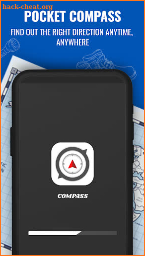 Digital Compass - land navigation screenshot