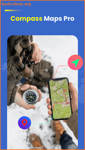 Digital Compass - Maps Compass 360 screenshot