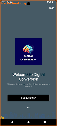 Digital Conversion-Redeem Cash screenshot