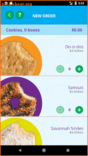 Digital Cookie Mobile App screenshot