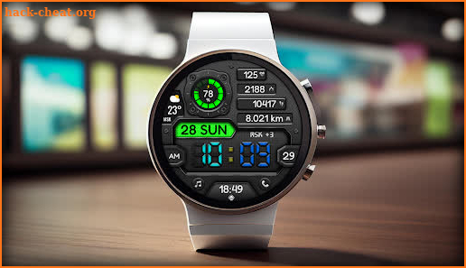 Digital DARGUN WS31 Watch face screenshot