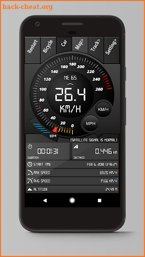 Digital Dashboard GPS Pro screenshot