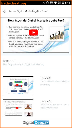 Digital Deepak - Learn Digital Marketing for Free screenshot