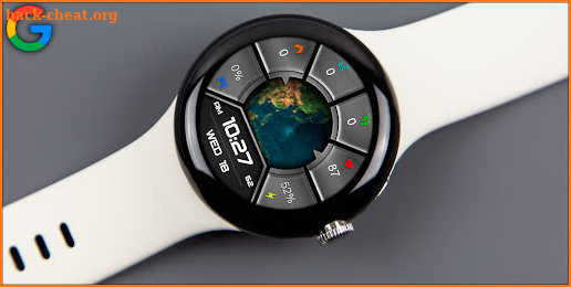 Digital EARTH Animated Watch screenshot