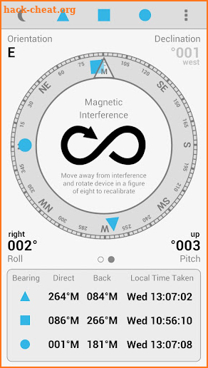 Digital Field Compass Plus screenshot