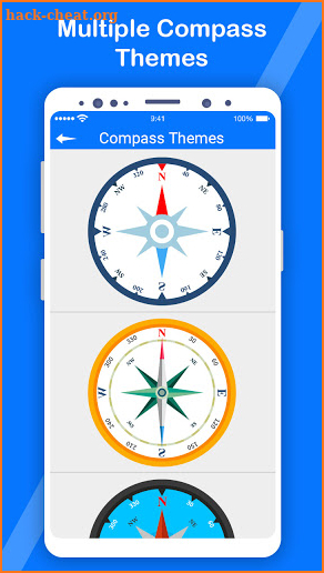 Digital Free Compass – Find Direction, flash light screenshot