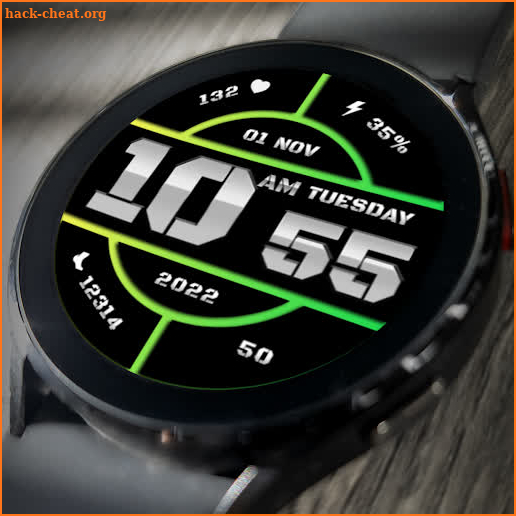 Digital Future WatchFace MJ070 screenshot