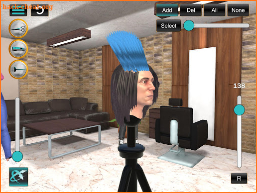 Digital Hair Simulator screenshot