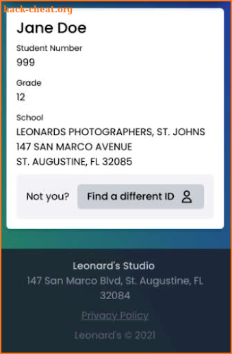 Digital ID by Leonard's screenshot