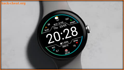 Digital Nurman Watch Face screenshot