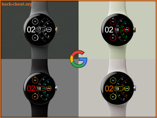 Digital Pixel Mod Rotary Watch screenshot