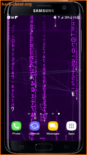 Digital Rain 3D Live Wallpaper screenshot