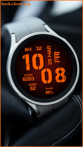 Digital SCRATIN Watch face screenshot