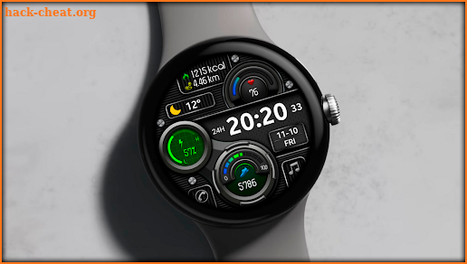 Digital Simpul Watch face screenshot